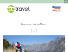 Tablet Screenshot of 3etravel.at